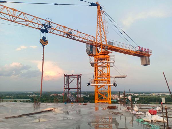 Tavol Brand 5013 Tower Crane was Installed in Cambodia