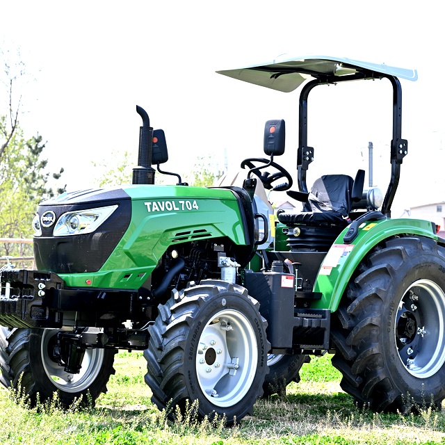 Tavol-70HP-Agricultural-Wheel-Tractor-Field-Action