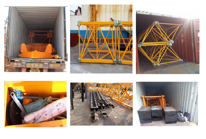 tower crane loading