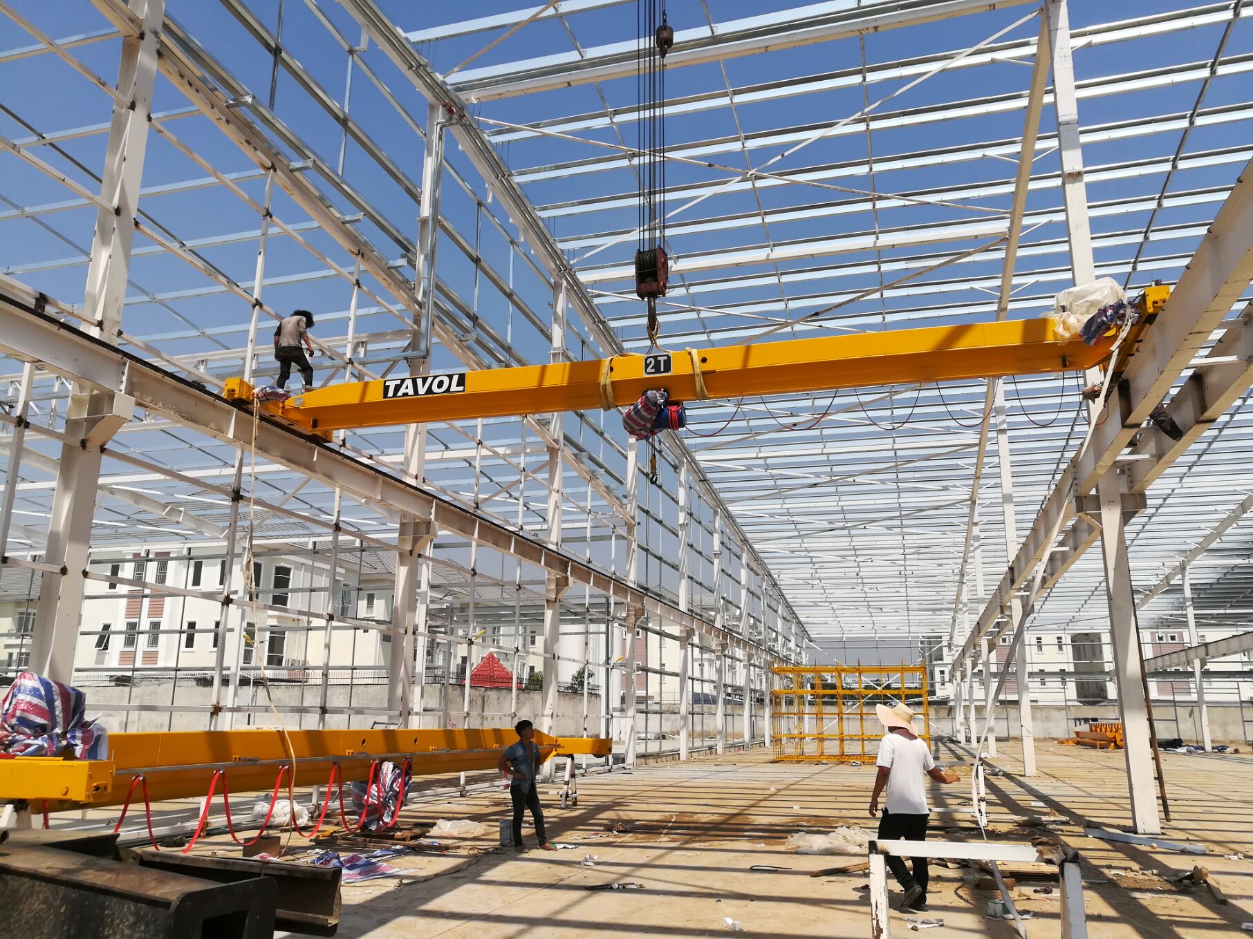 Single girder overhead crane2