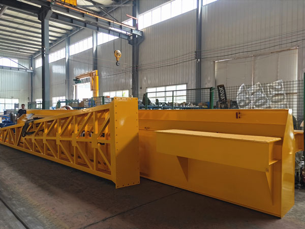 10 ton Single Girder Gantry Crane for Precast Concrete Factory in New Zealand