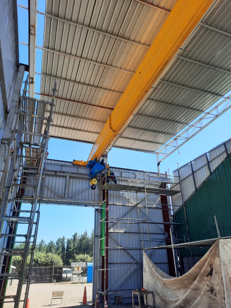Good feedback for 15 ton overhead cranes