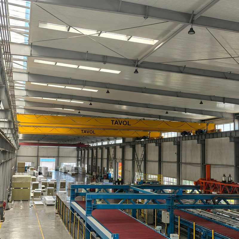 LH Model Double Girder Bridge Crane Manufacturer - Tavol Heavy Duty Overhead Crane