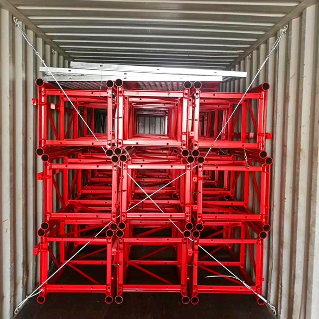 Building hoist packing