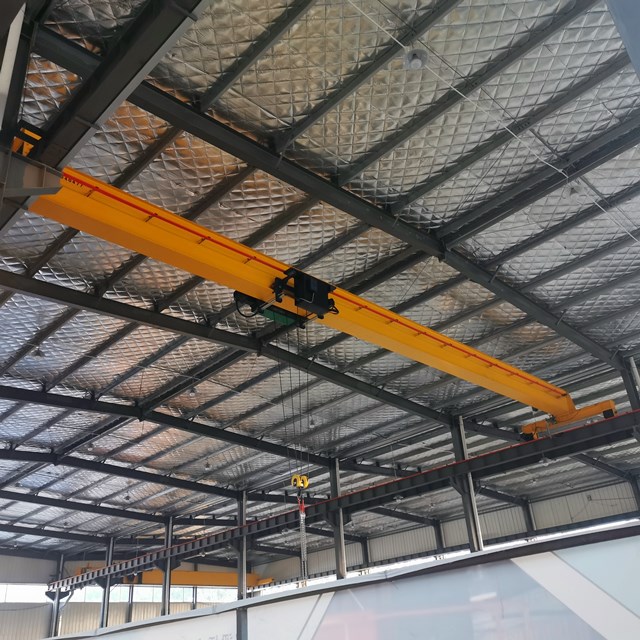 Electric Overhead Crane Single Girder with LE Model Euro Design - Buy ...