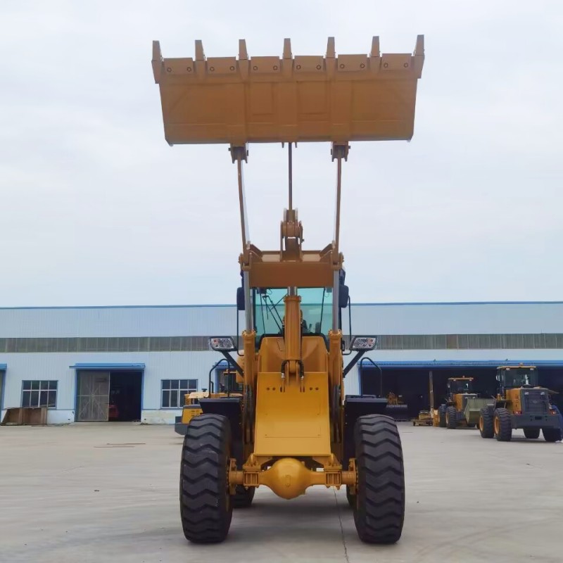 Best Selling 3 ton 3T 1.7 m3 bucket capacity wheel loader with different attachments.