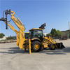 China Brand CE Certification 4 wheel drive 2.5 ton Loader Backhoe Excavator with Joystick and Hammer