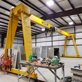 5 Ton 10 Ton 12m Span Gantry Crane Single Girder TAVOL Finework Gantry Crane