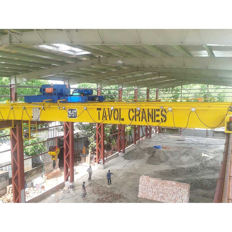 China EOT Cranes Manufacturer Tavol Brand Double Beam Bridge Crane Popular Sale with Nice Price 