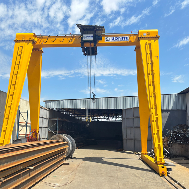 Double-Girder-Semi-Gantry-Crane