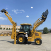 Wheel backhoe excavator loader with other quick hitch attachment factory supply in China