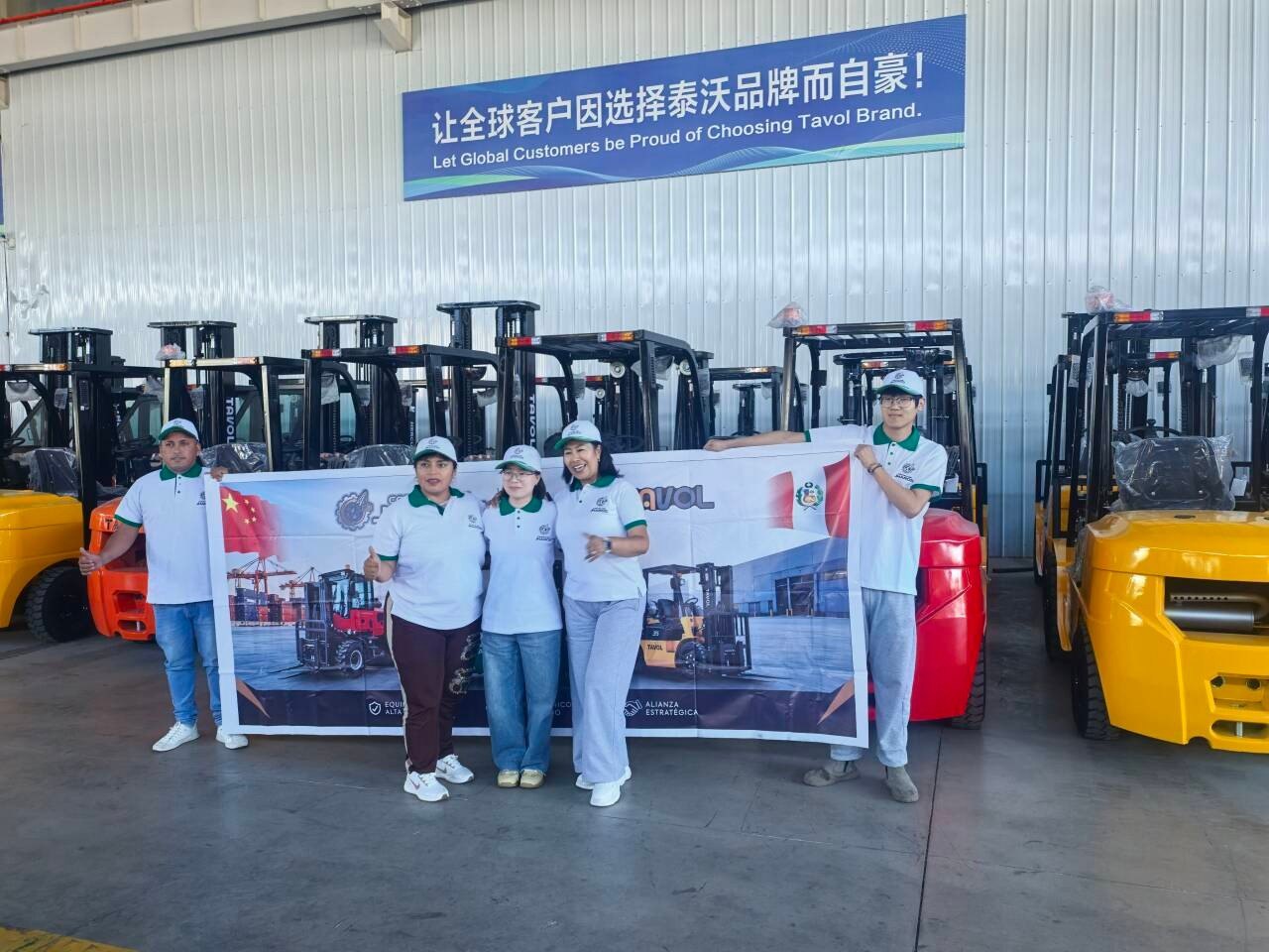 Giving Others Confidence Is Giving Yourself a Chance: Peruvian Forklift Dealer Visits Tavol Industrial Park