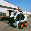 China Factory Supply Construction Machinery Wheeled Mini Skid Steer Loader Diesel Power Quick Change Operation Attachments