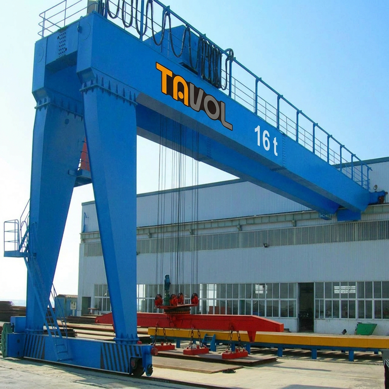 Semi-Gantry Crane for Industrial Yard