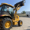 China Cheaper Price Telescopic Boom small loader backhoe of fork loader backhoe with backho loader cabin