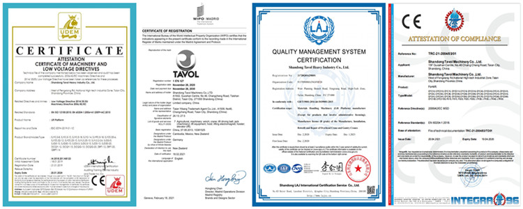 ISO9001 Quality Certificate