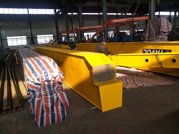8 Sets European Type Single Girder Overhead Crane Delivery to Colombia