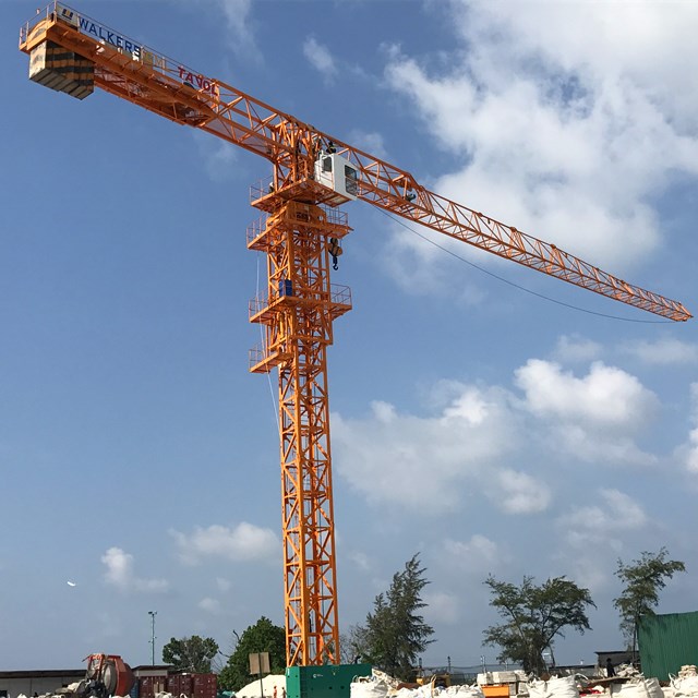 flat top tower crane