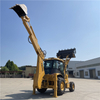 China Brand CE Certification 4 wheel drive 2.5 ton Loader Backhoe Excavator with Joystick and Hammer