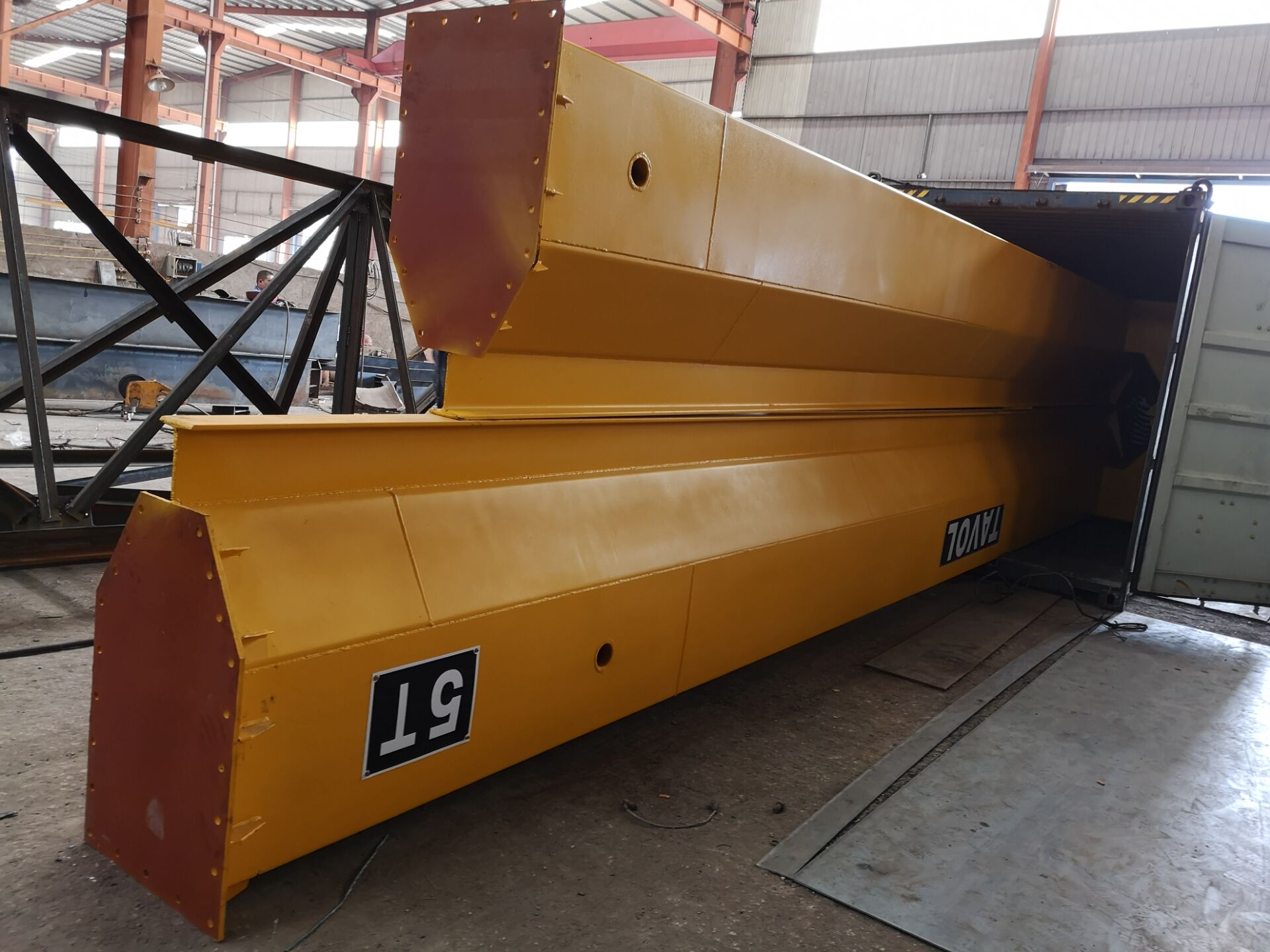 Gantry crane packing