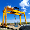 Heavy Duty 200 Ton Double Girder Gantry Crane with Open Winch Trolley