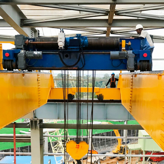 Tavol Open Winch Trolley for Heavy Duty Double Girder Cranes