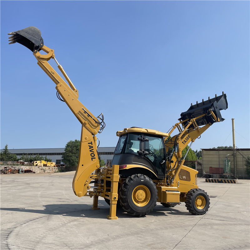 2.5 ton 3 ton Hot sales 388 388 H backhoe wheel loader of loader backhoe mini backhoe loader dubai with Hammer