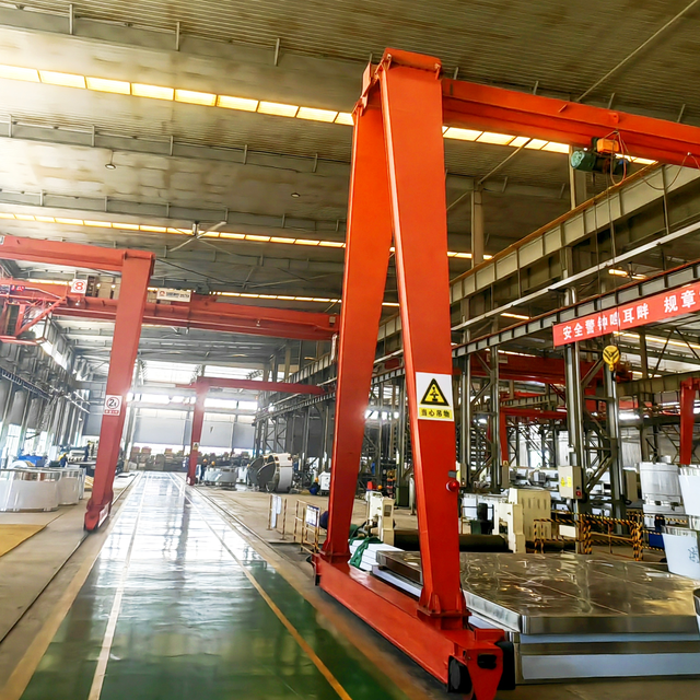 10-25 Ton MH Truss Type Gantry Crane with Cantilever for Outdoor Use